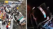 Aparatoso accidente en vía Pasto - Cali dejó 20 muertos y cerca de 14 heridos