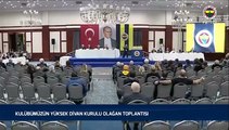Fenerbahçe Olağan Yüksek Divan Kurulu'nda Veysel Oran kendinden geçti