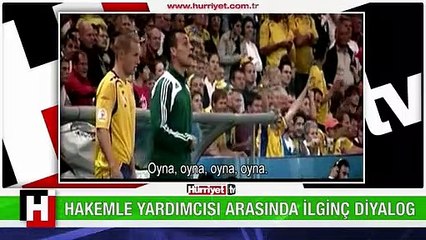 ORTA HAKEMLE YARDIMCI ARASINDAKİ İLGİNÇ DİYALOG İDDİASI