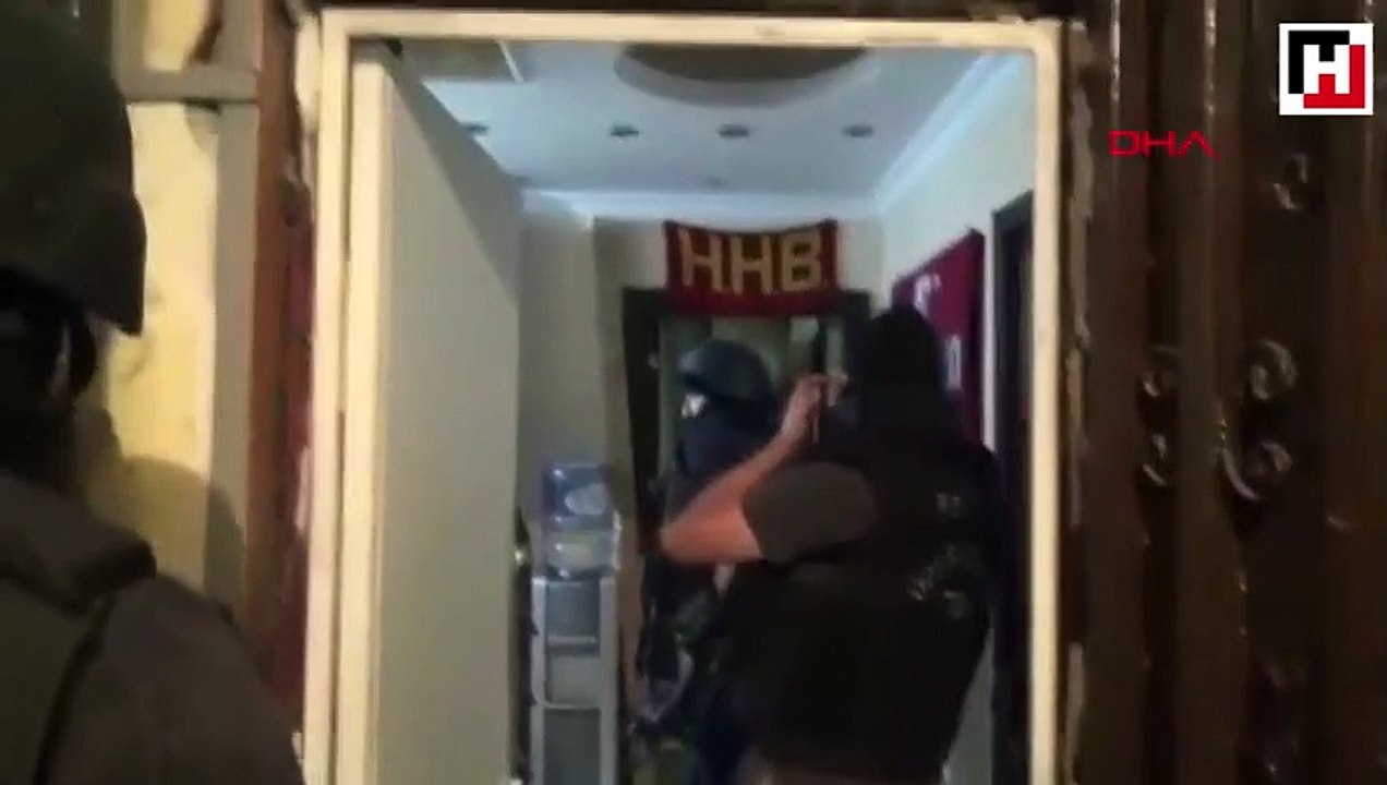 DHKP/C'nin Türkiye sorumlusunun yakalandığı operasyon kamerada