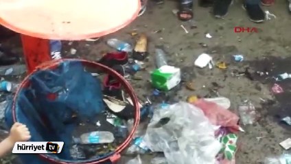 HDP mitingindeki patlama sonrası geriye bu görüntüler kaldı