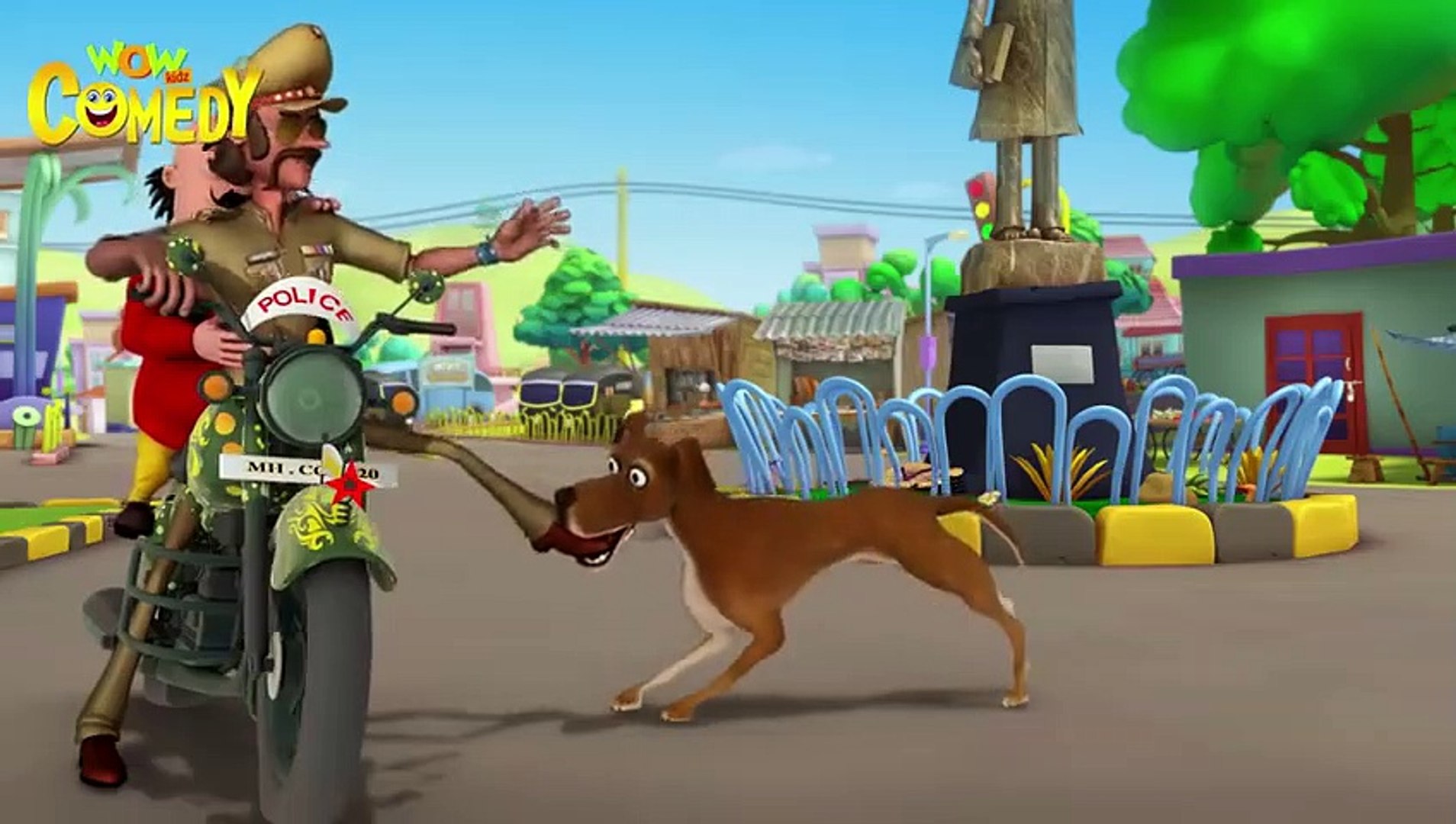 Motu Patlu _ Cartoon in Hindi _ 3D Animated Cartoon Series for Kids _ Doggy  Pyaar ( 480 X 854 ) - video Dailymotion