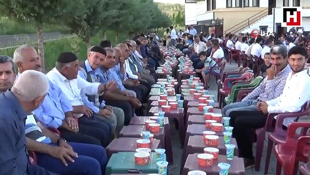 300 torunlu Hamo Ağa, 2 bin kişiye iftar yemeği verdi