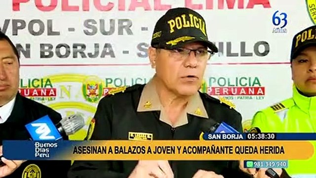 San Borja: sicarios asesinan a balazos a hombre cerca de comisaría