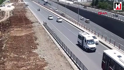 Diyarbakır'da 3 kişinin öldüğü feci kazanın görüntüleri ortaya çıktı