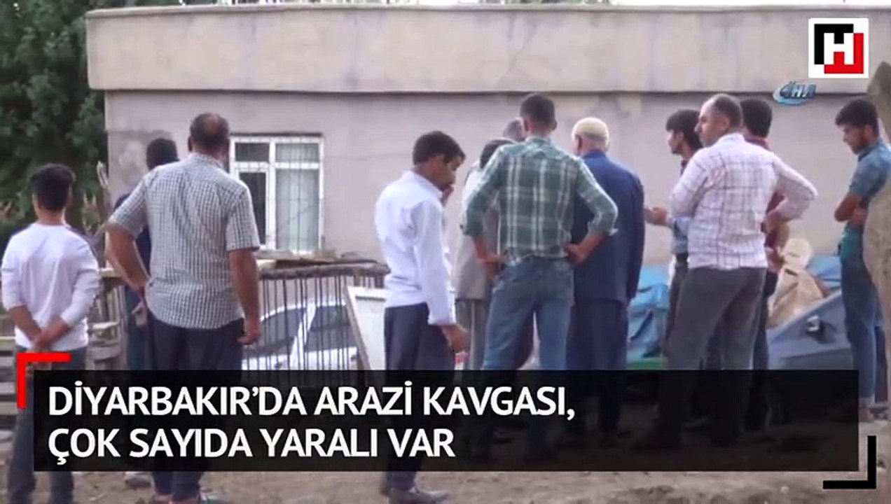 Diyarbakır’da arazi kavgası çok sayıda yaralı var