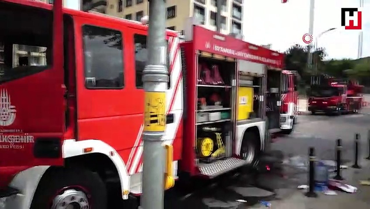 Pendik’te doğalgaz boru hattı kazı esnasında pa...