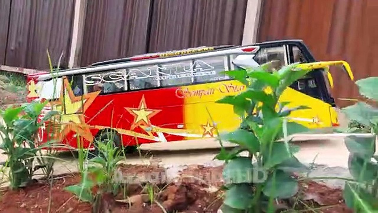 KONVOI BUS SUMATERA NPM DAN SEMPATI STAR  VERSI MINIATUR BUS RC