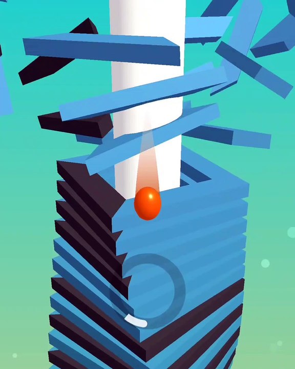 Stack ball viral video games | iOS android mobile gameplay | Rik Gaming