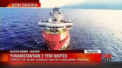 Son dakika: Yunanistan'dan 2 yeni NAVTEX ilanı!