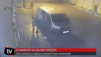 Polis karakoluna saldıran teröristler böyle püskürtüldü