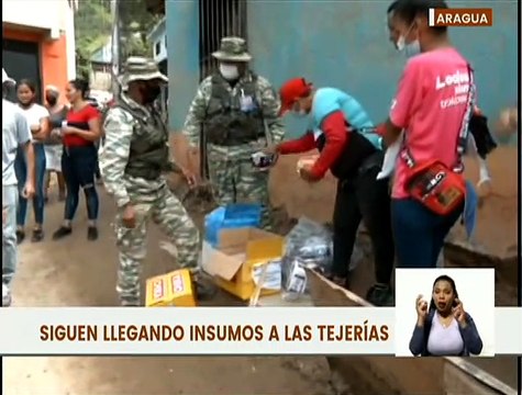 Ciudadanos agradecen al Gobierno Bolivariano el despliegue humanitario y la entrega de insumos