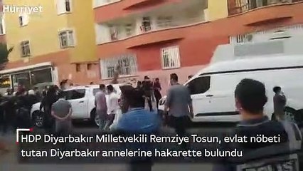 HDP'li vekilden 'Diyarbakır Anneleri'ne hakaret!
