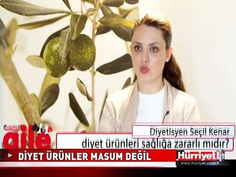 DİYET ÜRÜNLER SANDIĞINIZ KADAR MASUM DEĞİL