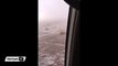 Suudi Arabistan’daki dolu yağmuru ve seli kamerada