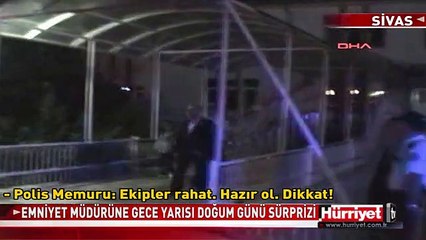 BİR GRUP POLİSİN GECE YARISI SÜRPRİZİ