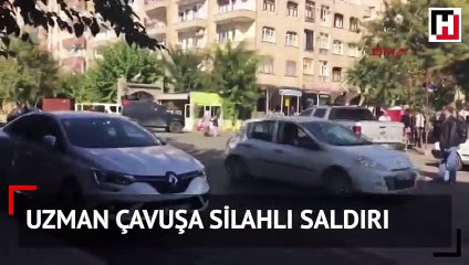 Diyarbakır’da uzman çavuşa silahlı saldırı