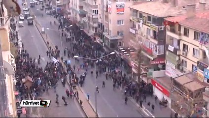 Diyarbakır Sur'da olaylar çıktı