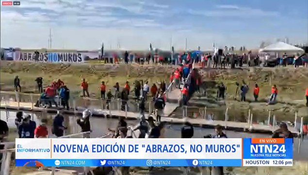 Cientos de familias se abrazan en la frontera entre México y EE.UU. tras años de separación