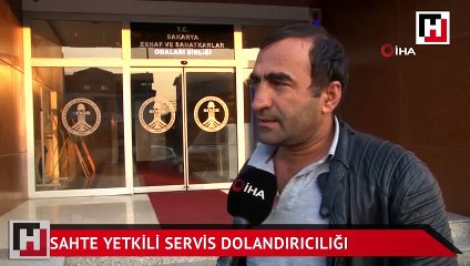 Kendilerini yetkili servis gibi gösterip vatandaşı dolandırdılar