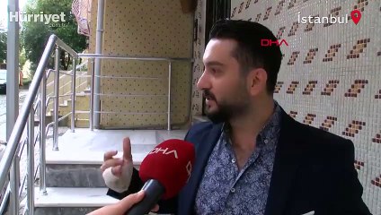 Otomobilini doludan korumak isterken böyle düştü