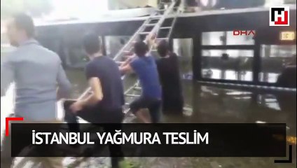 İstanbul yağmura teslim