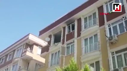 Esenyurt'ta dairede patlama