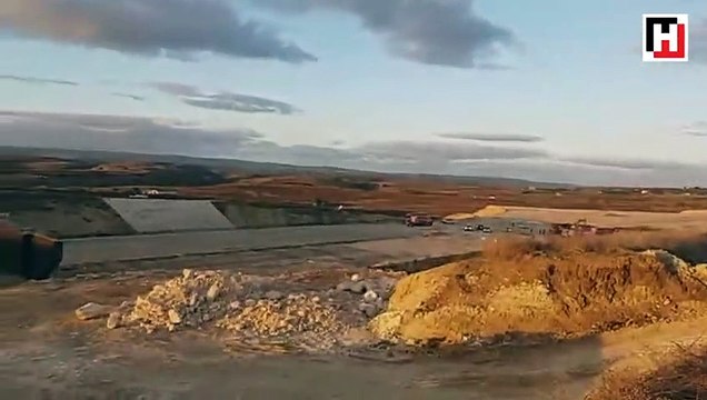 Silivri'de doğal gaz boru hattı patladı