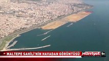 MALTEPE SAHİLİ'NİN HAVADAN GÖRÜNTÜLERİ