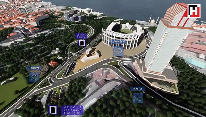 Maçka Parkı'ndaki çalışmayla ilgili belediyeden animasyonlu açıklama