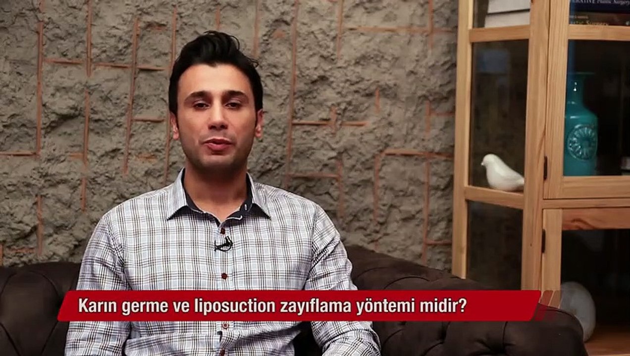 Karın germe ve liposuction zayıflama yöntemi mi...