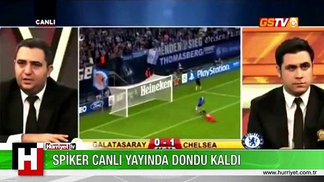 BURAK YILMAZ'IN VERİLMEYEN GOLÜNÜ GÖREN SPİKER DONDU