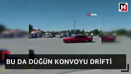 Bu da düğün konvoyu drifti