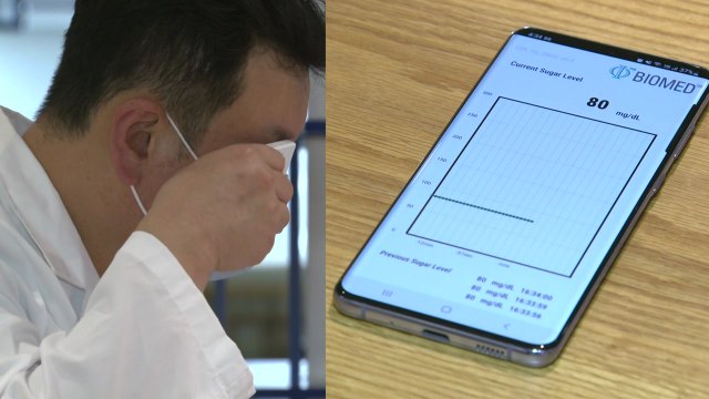피, 땀 대신 눈물로...스마트 렌즈로 실시간 혈당 측정 / YTN