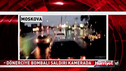 MOSKOVA'DA DÖNCERCİYİ BÖYLE HAVAYA UÇURDULAR