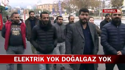 Lüks sitede her şey var elektrik, su yok!