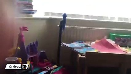 Doğmamış kardeşine sarılan ufaklık