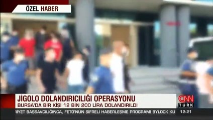 Jigolo dolandırıcılarına operasyon