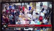 Önce kavga etti, sonra arabayla ezdi! Dehşet anları böyle görüntülendi!