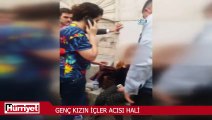 İstanbul’un göbeğinde genç kızın içler acısı hali