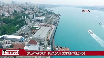 Galataport'ta yıkım işlemi büyük ölçüde tamamlandı