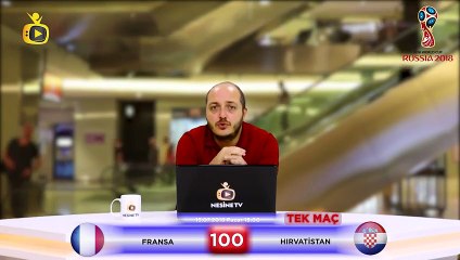 Fransa-Hırvatistan TEK MAÇ iddaa tahminleri - 15 Temmuz 2018