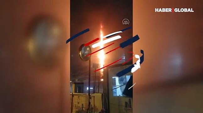 SON DAKİKA Fikirtepe'de bir rezidansta çıkan yangına müdahale ediliyor