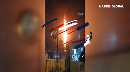 SON DAKİKA Fikirtepe'de bir rezidansta çıkan yangına müdahale ediliyor