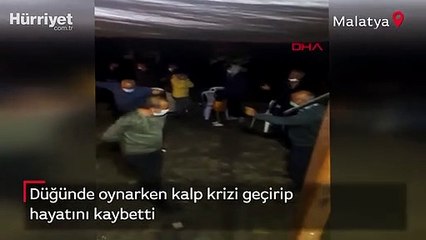 Düğünde oynarken kalp krizi geçirip hayatını kaybetti