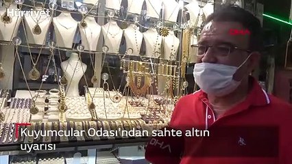 Kuyumcular Odası'ndan sahte altın uyarısı