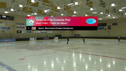Juvenile and Pre Novice  Pair Free Program - 2022 Belairdirect BC/YT Section Autumn Leaves Super Series - Olympic Rink (20)