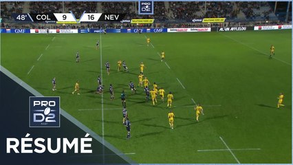 PRO D2 - Résumé Colomiers Rugby-USON Nevers: 21-19 - J07 - Saison 2022/2023