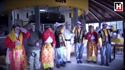 Mutlu kafe mutluluk saçıyor