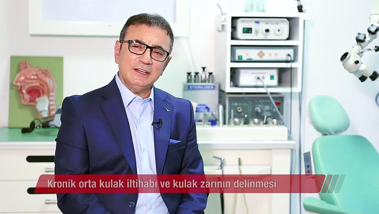Kronik orta kulak iltihabı ve kulak zarının delinmesi